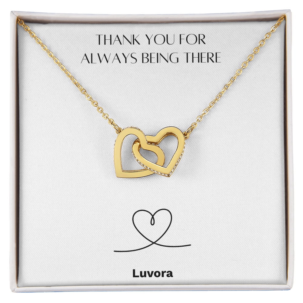 Interlocking Hearts Necklace