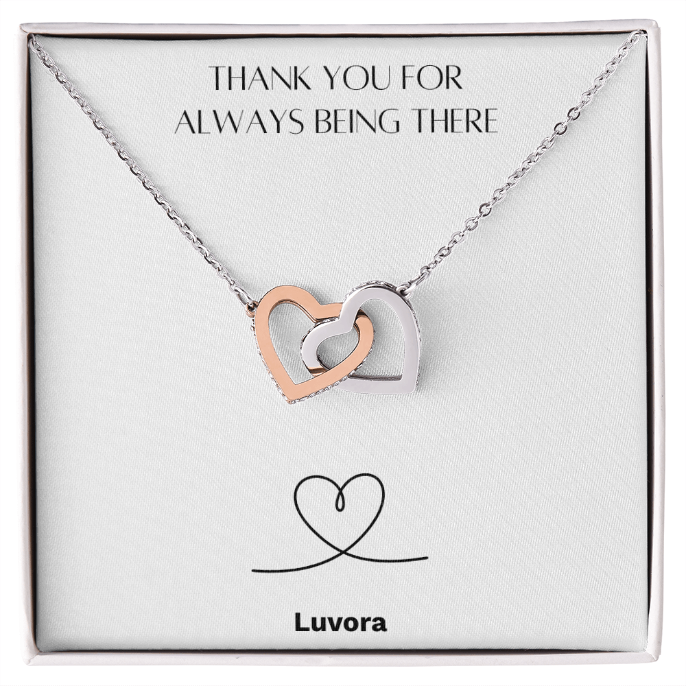 Interlocking Hearts Necklace