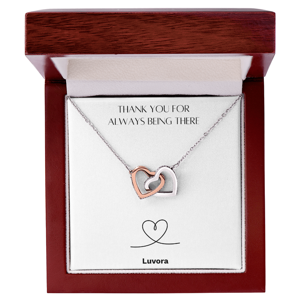 Interlocking Hearts Necklace
