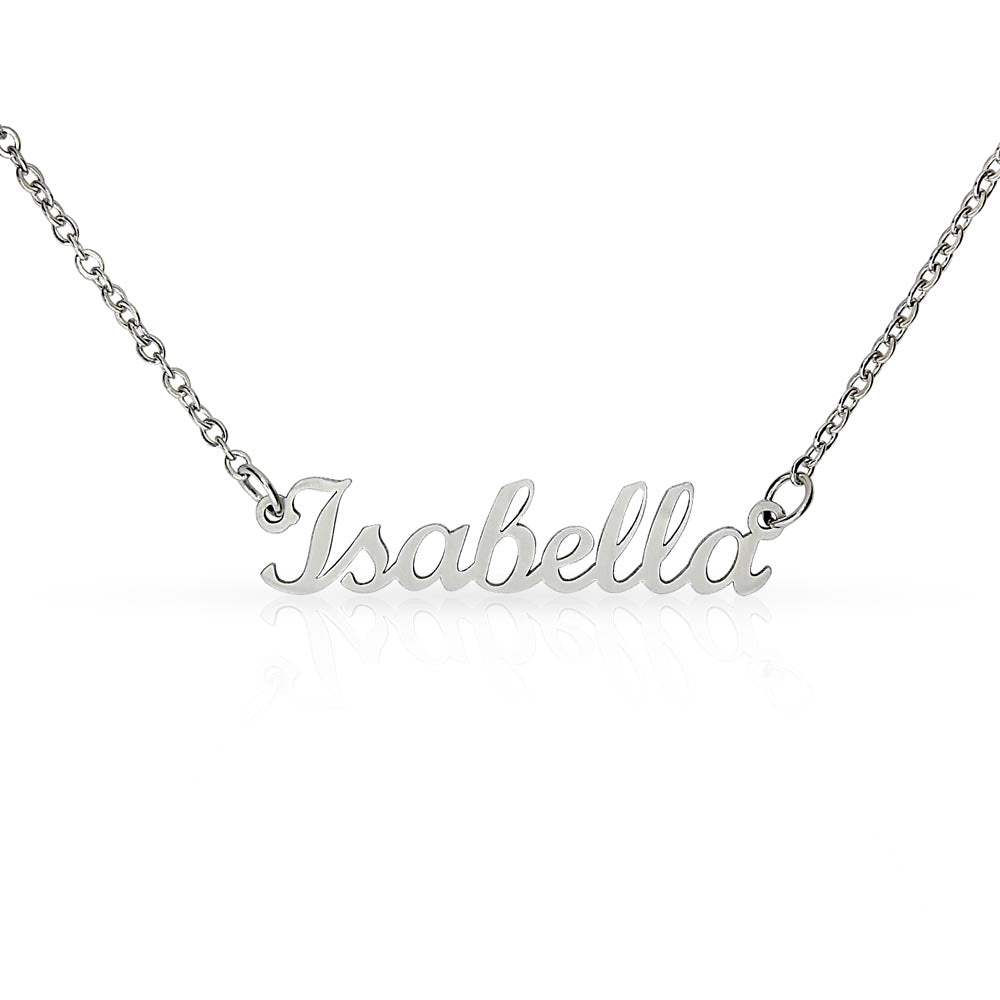Modern Custom Name Necklace